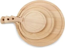 Boska Serveerplank Rond Amigo L - Borrelplank Met Handgreep - Rustiek Beukenhout - Bruin - Ø 33 Cm -Merkloos Verkoopwinkel 1200x889 2