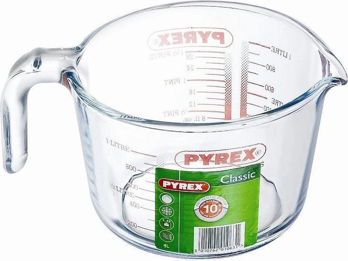 PYREX Prep & Store Maatbeker 1 L - Glas 13 PYREX Prep & Store Maatbeker 1 L - Glas - Afbeelding 13