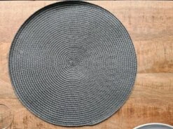Merkloos Placemats - Rond - 38 Cm - 4 Stuks - Onderlegger - Hitte Bestendig - Donker Grijs - Luxe Uitstraling 10 Merkloos Placemats - Rond - 38 Cm - 4 Stuks - Onderlegger - Hitte Bestendig - Donker Grijs - Luxe Uitstraling -Merkloos Verkoopwinkel 1200x899 41