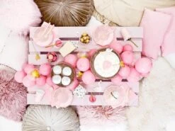 Partydeco 20x Papieren Tafel Servetten Roze 33 X 33 Cm - Roze Wegwerp Servetten Diner/lunch -Merkloos Verkoopwinkel 1200x900 110