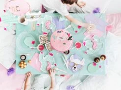 Partydeco 20x Papieren Tafel Servetten Roze 33 X 33 Cm - Roze Wegwerp Servetten Diner/lunch -Merkloos Verkoopwinkel 1200x900 111