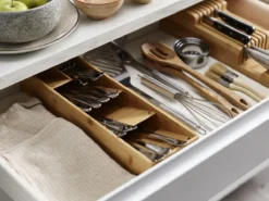 Joseph Joseph Bestek Organizer Bamboe 5-vaks - Small 5-vaks - Sorteervakken, Klaar Voor Gebruik, Duurzaam -Merkloos Verkoopwinkel 1200x900 12