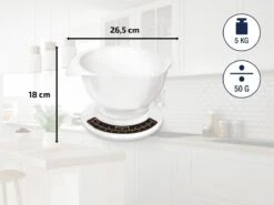 Soehnle Analoge Keukenweegschaal Culina Pro - Wit - Tot 5 Kg 11 Soehnle Analoge Keukenweegschaal Culina Pro - Wit - Tot 5 Kg -Merkloos Verkoopwinkel 1200x900 34