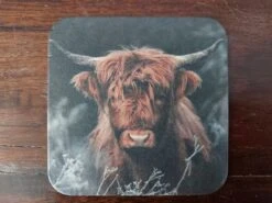 Merkloos Landelijke Viltjes Schotse Hooglanders - Voordeelset Met 10 Stuks - Onderzetters Met Vochtabsorberend Viltkarton -Merkloos Verkoopwinkel 1200x900 60