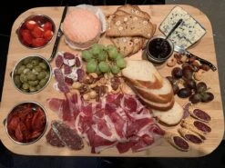 HUISSON Borrelplank XXL 56 X 41 X 3 Cm Tapasplank Houten Snijplank Serveerplank Snijplank Hout BBQ -Merkloos Verkoopwinkel 1200x900 67