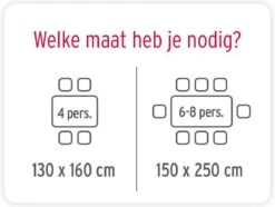 Mistral Home - Tafelkleed Waterafstotend - 150x250 Cm - Zwart -Merkloos Verkoopwinkel 1200x904 4