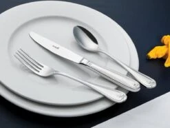 Sola Bestekset Symphony - Klassiek - 6 Persoons - 50 Delig - Zilverwit Edelstaal 18/10 - RVS - Zilver -Merkloos Verkoopwinkel 1200x906 10