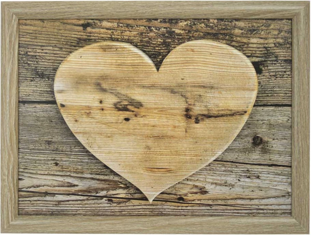 Laptray - Schootkussen Houten Hart 6 Laptray - Schootkussen Houten Hart - Afbeelding 6