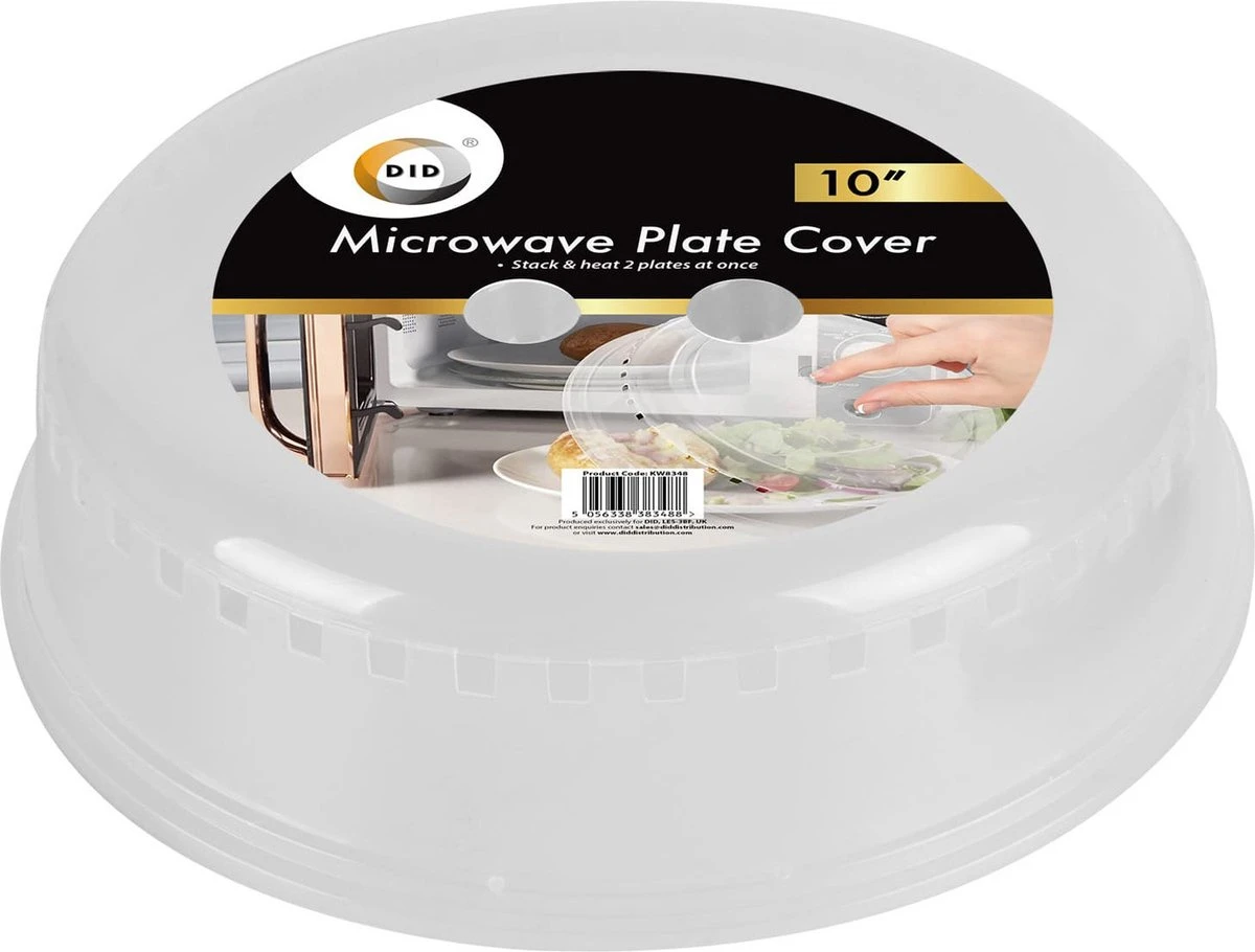 DID Magnetrondeksel/afdekschaal Transparant Kunststof 25 Cm 1 DID Magnetrondeksel/afdekschaal Transparant Kunststof 25 Cm