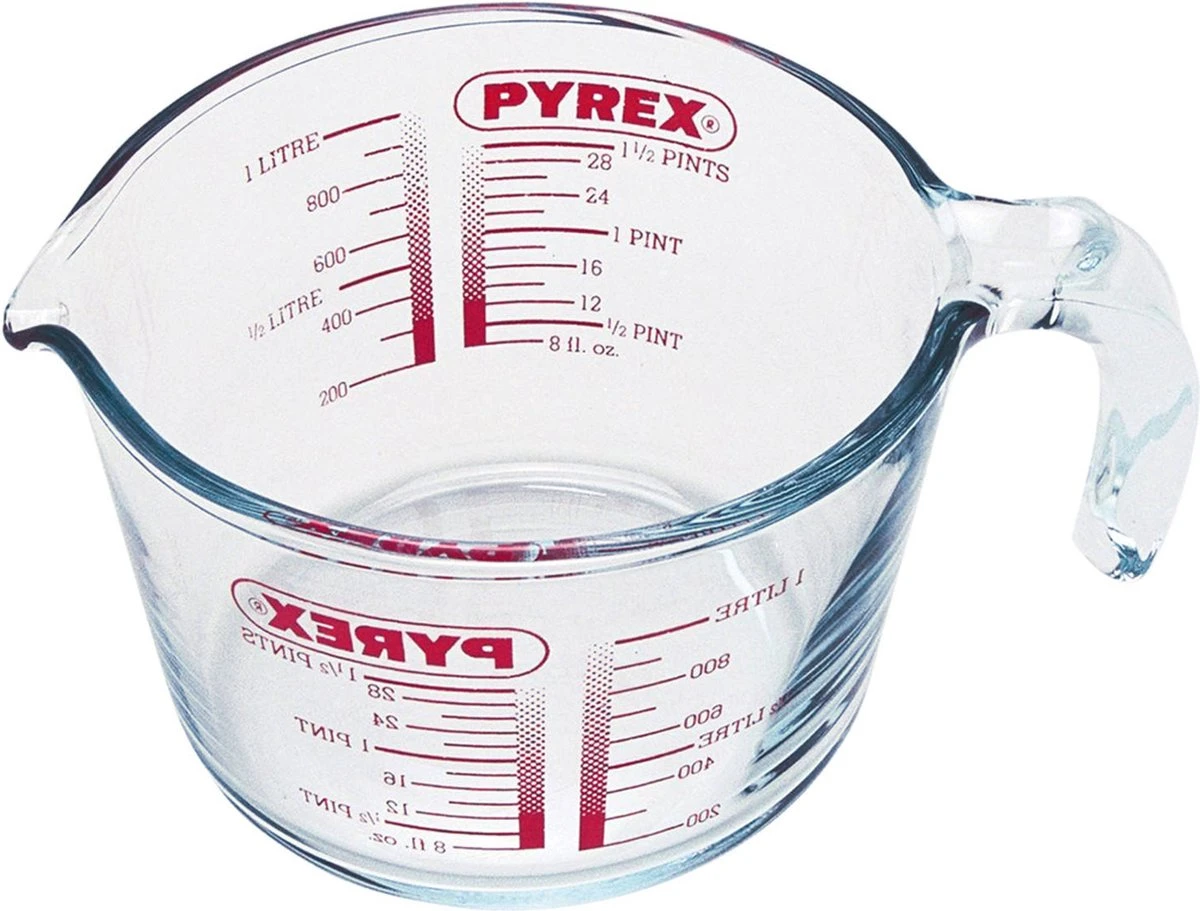 PYREX Prep & Store Maatbeker 1 L - Glas 7 PYREX Prep & Store Maatbeker 1 L - Glas - Afbeelding 7