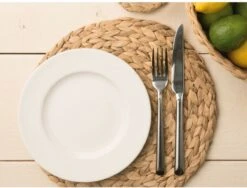 Placemats, Rond, Set Van 4 Stuks, Waterhyacint - Creative Tops -Merkloos Verkoopwinkel 1200x914 4