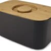 Joseph Joseph Broodtrommel Incl. Snijplankdeksel - 18x21,5x35,5 Cm - Zwart
