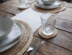 Oliva's - Onderzetters (ø12 Cm) - Onderzetters Voor Glazen - 8 Stuks - Duurzaam - Geweven Jute -Merkloos Verkoopwinkel 1200x920 4