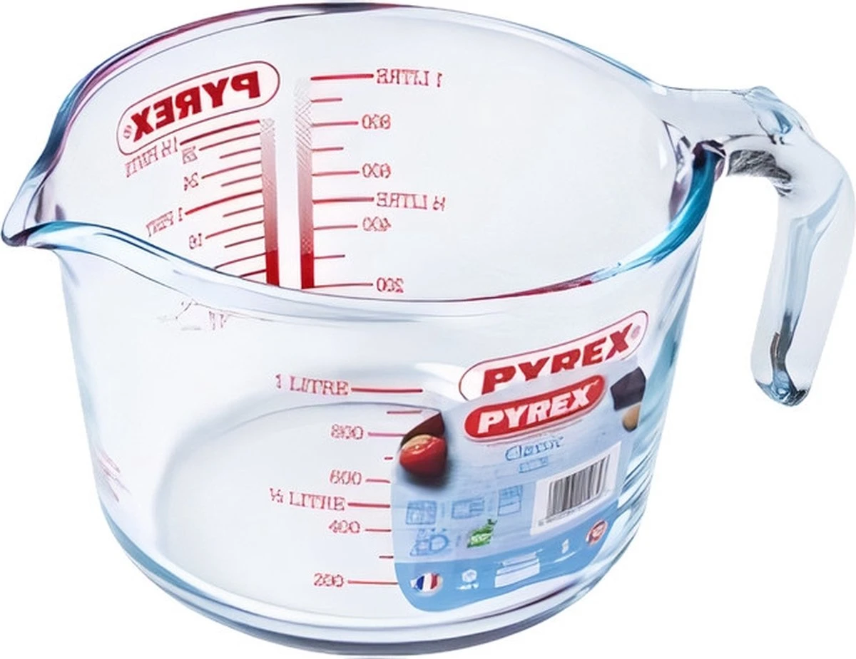 PYREX Prep & Store Maatbeker 1 L - Glas 8 PYREX Prep & Store Maatbeker 1 L - Glas - Afbeelding 8