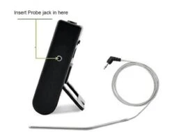 Boticz - 2-in-1 Magnetische Digitale Kern Thermometer Met Keuken Timer Alarm - Magnetische Vloeistof/Vlees Temperatuurmeter Met Meetsonde Draad & Kook Timer - 0-250 Graden Celcius - Inclusief Gratis Batterijen -Merkloos Verkoopwinkel 1200x925