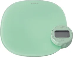 Brabantia Tasty+ Keukenweegschaal Digitaal - Geen Batterij Nodig - Jade Green -Merkloos Verkoopwinkel 1200x929 2