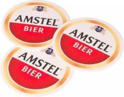 Amstel Pils Bierviltjes Bier Viltjes Vilten Vilt 4 Rollen Van 100 Stuks