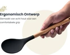 Hescom Siliconen Gesloten Opscheplepel Met Anti-aanbaklaag - Keukengerei Met Ergonomisch Design - Hittebestendige Serveerlepel - Vaatwasservriendelijk 11 Hescom Siliconen Gesloten Opscheplepel Met Anti-aanbaklaag - Keukengerei Met Ergonomisch Design - Hittebestendige Serveerlepel - Vaatwasservriendelijk -Merkloos Verkoopwinkel 1200x946 1