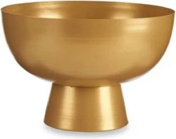 Arte R - Fruitschaal/fruitmand - Centerpiece - Goud Kleurig Metaal - 35 X 23 Cm -Merkloos Verkoopwinkel 1200x950