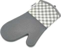 Kitchen4you Ovenwanten - Hoge Kwaliteit - Ovenhandschoenen - Grijs - Siliconen - Katoen 12 Kitchen4you Ovenwanten - Hoge Kwaliteit - Ovenhandschoenen - Grijs - Siliconen - Katoen -Merkloos Verkoopwinkel 1200x951 1