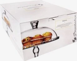 Pasabahce Plateau | Met Stolp - Glas | 32,2 Cm |Elegant | Glazen Deksel -Merkloos Verkoopwinkel 1200x955 1