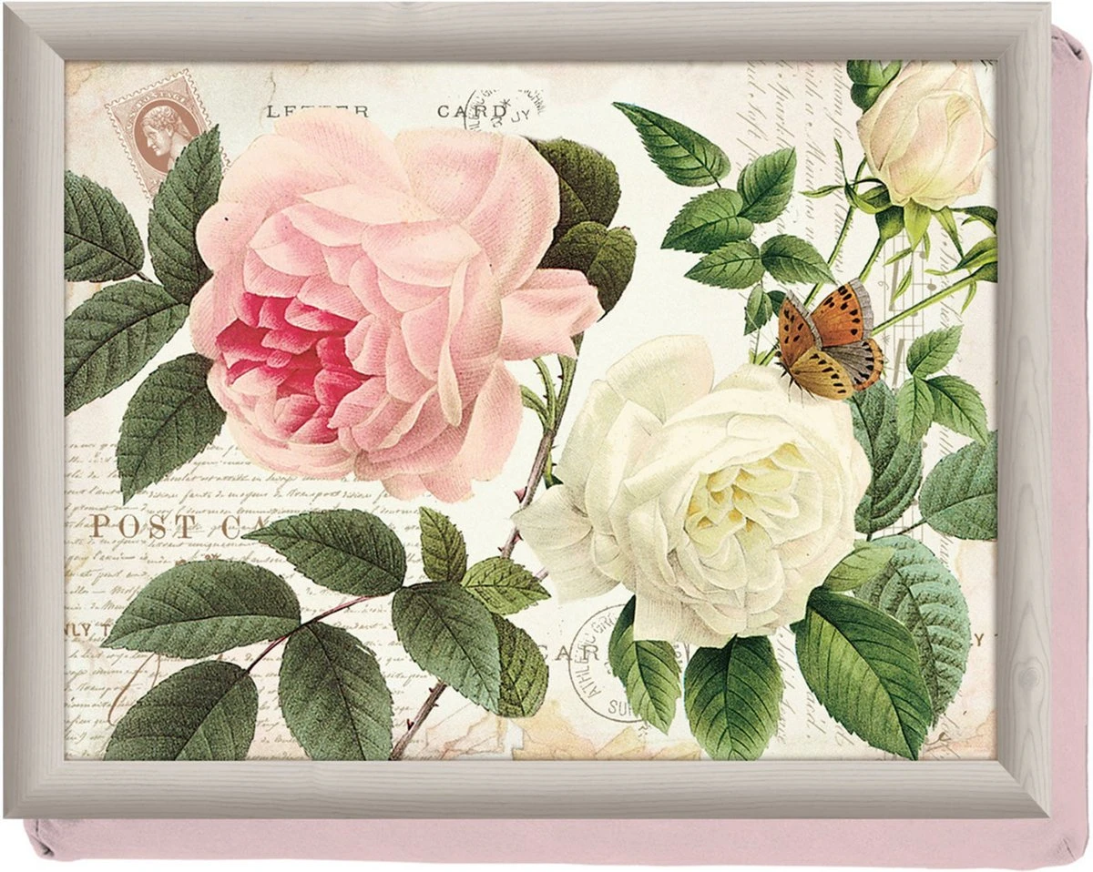 Laptray, Schoot Dienblad, Rose Garden, 44 X 34 Cm - Creative Tops 1 Laptray, Schoot Dienblad, Rose Garden, 44 X 34 Cm - Creative Tops