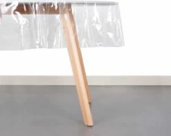 Raved Transparant Tafelzeil 140 Cm X 240 Cm - 0.15 Mm - PVC - Afwasbaar