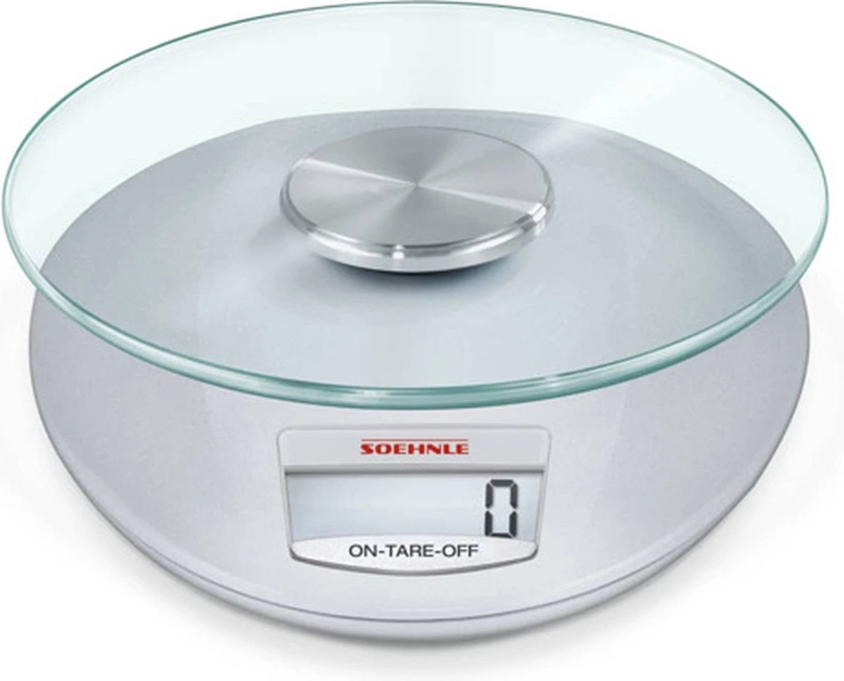 Soehnle Keukenweegschaal Digitaal Roma Zilver 7 Soehnle Keukenweegschaal Digitaal Roma Zilver - Afbeelding 7