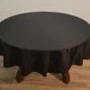 Tafelkleed 180 Cm-Rond/Zwart