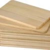 Merkloos 10x Houten Ontbijtplankjes/snijplankjes Set 21,5 X 13,5 Cm - 21,5 X 13,5 X 1 Cm - Snijplanken