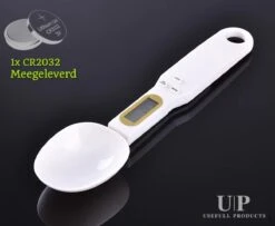 UsefullProducts Digitale Weegschaal Lepel - Dierenvoeding Weegschaal - Supplementen Weegschaal - Weeglepel - Maatlepel - Lepelweegschaal - Lepelweger - Keukenweegschaal
