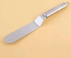 LOUZIR Luxe RVS Gebaksspatel - Cake Spatel - Taart Spatel - Taart Decoratie