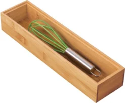 IDesign Bamboe Bakjes Voor Lade Stapelbaar D (15,5 X 30,5 X 5 Cm) - 45 - Stapelbaar & Decoratief -Merkloos Verkoopwinkel 1200x985