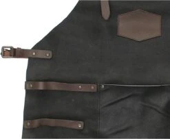 Old West BBQ Schort Barbecue Schort Leer - Zwart -Merkloos Verkoopwinkel 1200x985 3