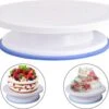 Jumalu Taartplateau - Draaibaar Taartplateau Anti-slip - Draaiplateau Taart –Turntable Cake - Taartplateau - Draaitafel