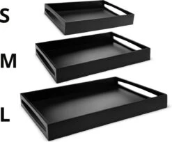 Leopold Vienna - Dienblad 40x30x6cm MDF Zwart 5 Leopold Vienna - Dienblad 40x30x6cm MDF Zwart -Merkloos Verkoopwinkel 1200x991 6