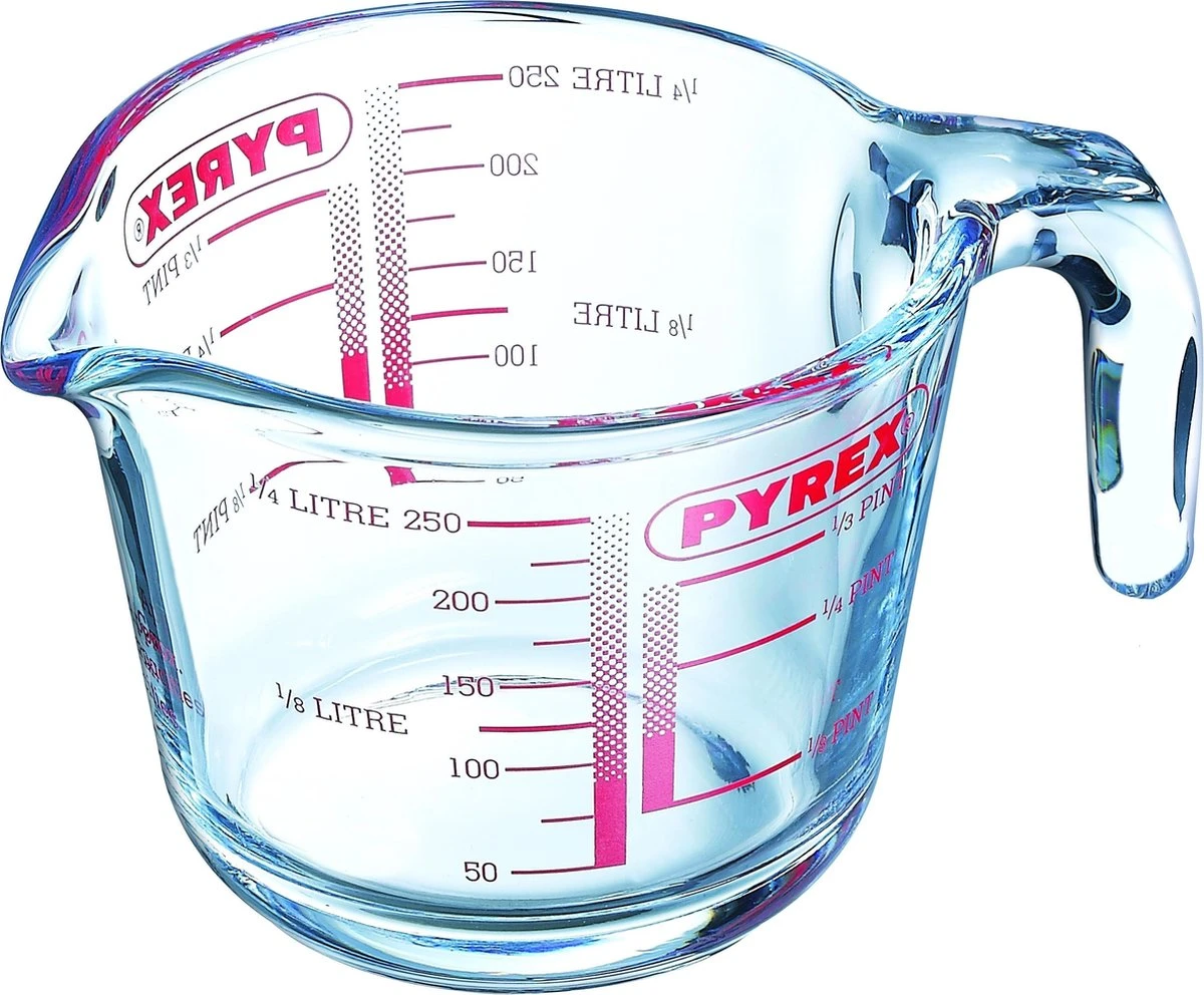 PYREX Prep & Store Maatbeker 1 L - Glas 1 PYREX Prep & Store Maatbeker 1 L - Glas