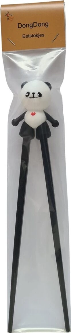 DongDong - Eetstokjes Voor Kinderen - Pandabeer Motief - 22.5 Cm - Zwart Wit 7 DongDong - Eetstokjes Voor Kinderen - Pandabeer Motief - 22.5 Cm - Zwart Wit -Merkloos Verkoopwinkel 256x1200