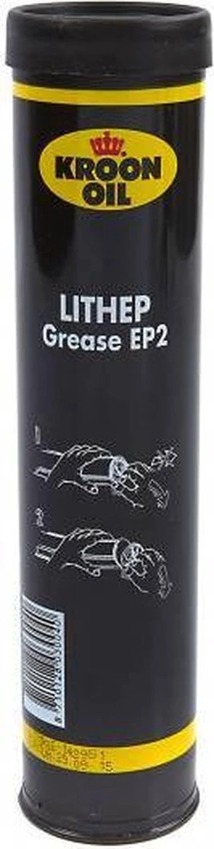 Kroon-Oil MP Lithep Grease EP2 - Vetpatroon | 400 G Patroon 2 Kroon-Oil MP Lithep Grease EP2 - Vetpatroon | 400 G Patroon - Afbeelding 2