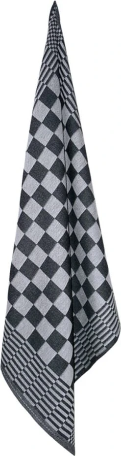 Merkloos Theedoekenset Blok Zwart - 65x65 – 6 Stuks - Geblokt - Blokdoeken - 100% Katoen - Horeca Theedoeken – Vaatdoek – Theedoek Geruit -Merkloos Verkoopwinkel 320x1200