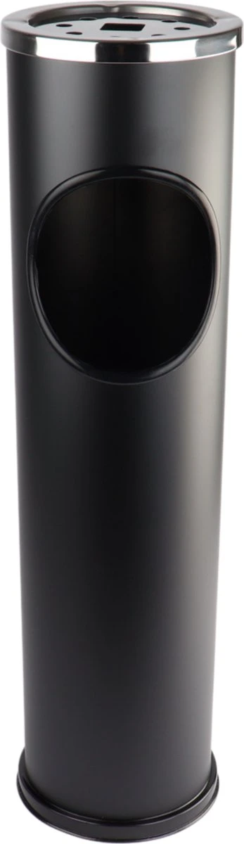 Orange85 Staande Asbak - Voor Buiten - Rookzuil - Peukenzuil - Zwart - 14,5cmx56,5 Cm – Ijzer - Rookpaal - Asbakzuil 1 Orange85 Staande Asbak - Voor Buiten - Rookzuil - Peukenzuil - Zwart - 14,5cmx56,5 Cm – Ijzer - Rookpaal - Asbakzuil