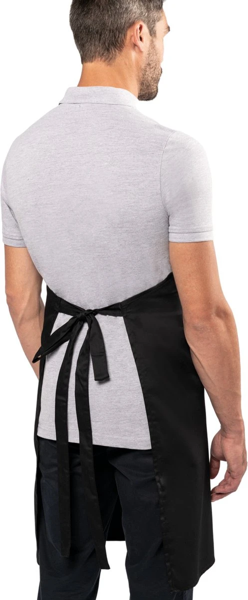 KARIBAN Mijncadeautje Schort "MasterChef" - Onbedrukt - Keuken- En Barbecueschort - Blanco - Geel - 76 X 90 Cm 2 KARIBAN Mijncadeautje Schort "MasterChef" - Onbedrukt - Keuken- En Barbecueschort - Blanco - Geel - 76 X 90 Cm - Afbeelding 2