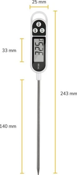 Voedsel Thermometer - Keuken Thermometer - Digitale Thermometer -Merkloos Verkoopwinkel 527x1200 2