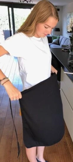 Treb Horecalinnen Schorten Halterschorten 4 Stuks Zwart - Treb Workwear -Merkloos Verkoopwinkel 543x1200