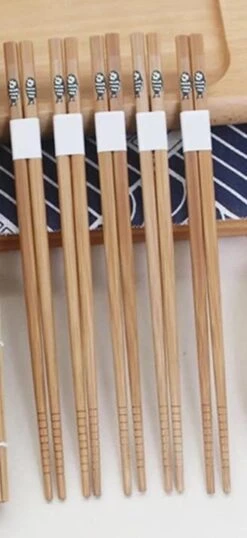 Chopsticks - Bamboe - 5 Paar - Sushi - Giftset -Merkloos Verkoopwinkel 551x1200 1