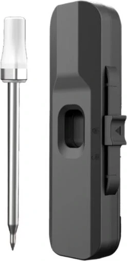 BBQ PRO - Vleesthermometer Draadloos - 2-in-1 Oventhermometer - BBQ Thermometer - App & Bluetooth - Thermometer Koken - Meater - RVS & Fast Charger - 30 Meter - Valentijn - Vaderdag - Moederdag - Grillmeister -Merkloos Verkoopwinkel 584x1200