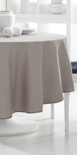 Today Rond Tafelkleed - Ø180cm - Polyester - Beige -Merkloos Verkoopwinkel 599x1200 1