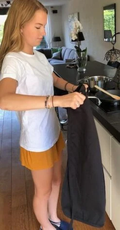 Treb Horecalinnen Schorten Halterschorten 4 Stuks Zwart - Treb Workwear -Merkloos Verkoopwinkel 628x1200 1