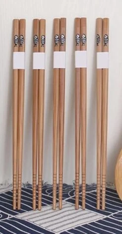 Chopsticks - Bamboe - 5 Paar - Sushi - Giftset -Merkloos Verkoopwinkel 628x1200