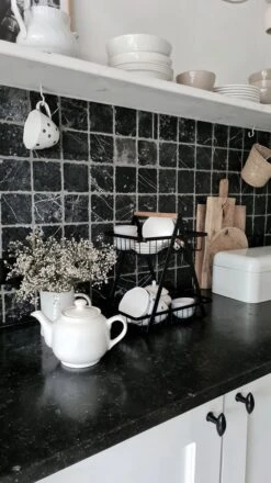 Clear Living - Fruitschaal Large - Fruitmand - Fruitschaal Zwart - Fruitschaal Metaal - Fruitschaal 2 Lagen - Zwart - Large -Merkloos Verkoopwinkel 674x1200 2